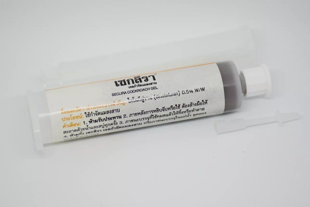 เซกลีราเจล-หลอด-2-8025 เจลกำจัดแมลงสาบ เซกลีรา Seclira Gel